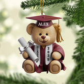 Dream Big, Shine Bright - Family Personalized Custom Acrylic Ornament New Arrival, Graduation Gift For Family Members, Siblings, Brothers, Sisters
